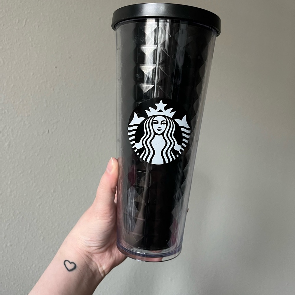 Black Venti Starbucks Tumbler EUC